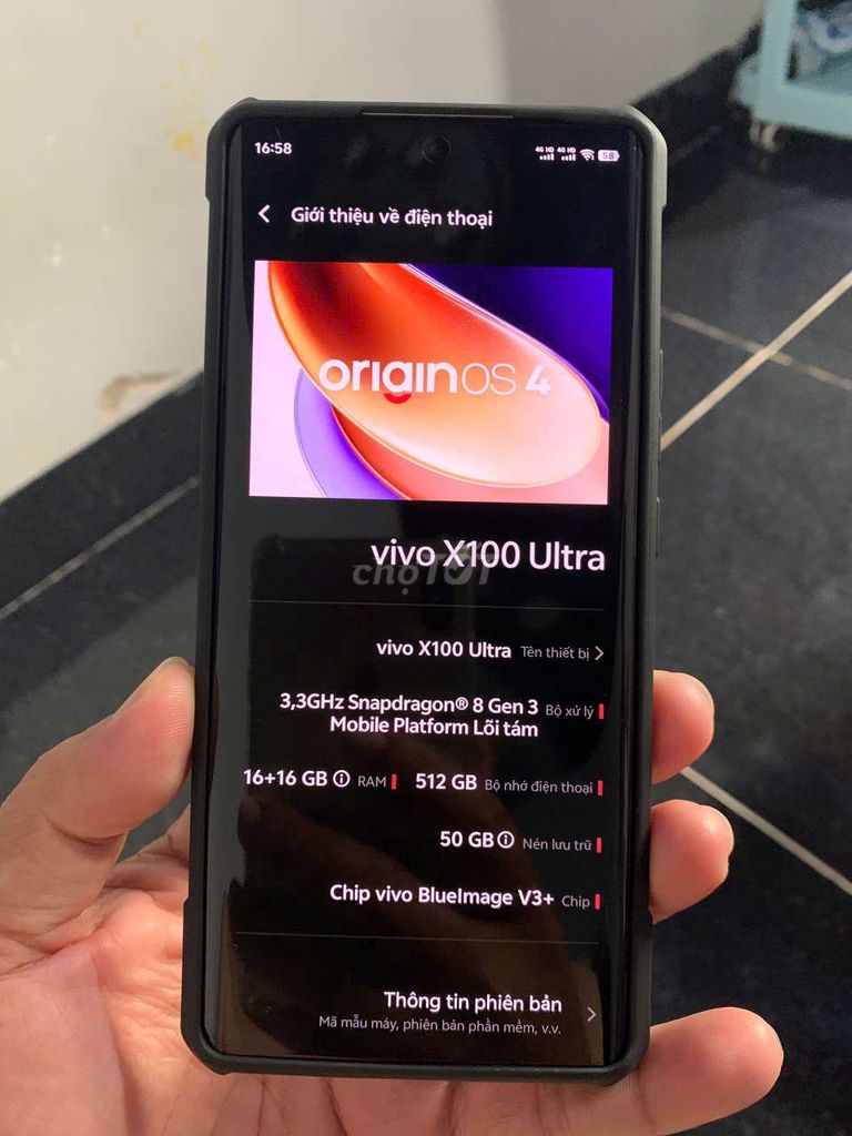 Vivo X100 Ultra 16/512Gb Titan. Mua bán Điện thoại tại Thành phố Phan Thiết Bình Thuận được đăng bởi SAM KHOAI hình 1