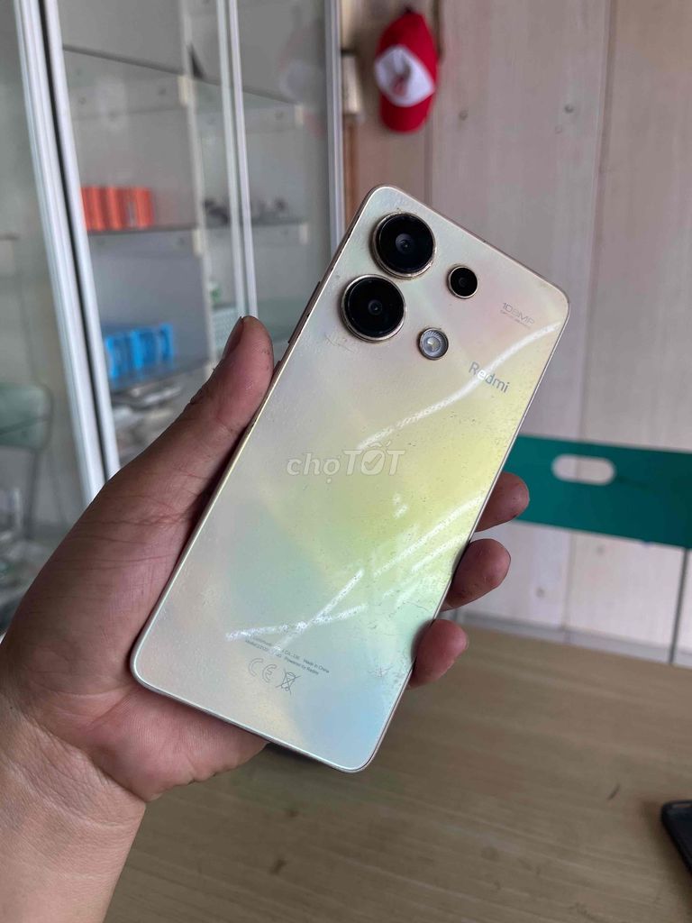 Xiaomi Redmi Note 13 256GB Trắng. Mua bán Điện thoại tại Huyện Trảng Bàng Tây Ninh được đăng bởi Sun Mobile Shop Điện Thoại Trảng Bàng Tây Ninh 01 hình 1