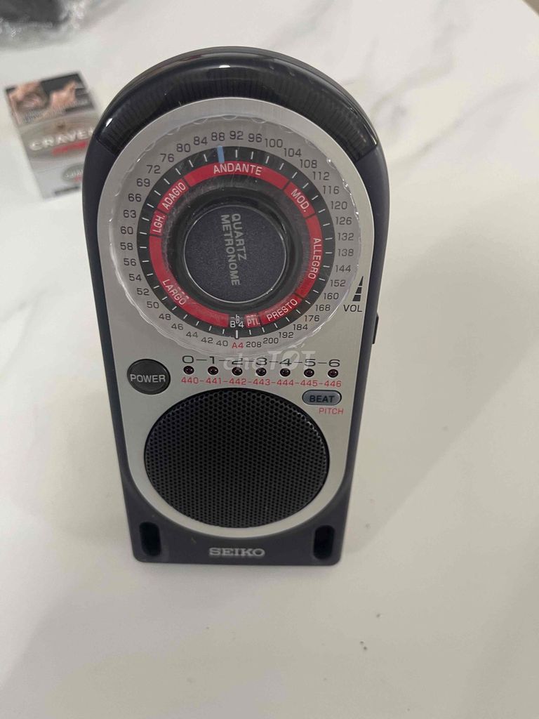 Máy đếm nhịp Seiko SQ70 Đen. Mua bán Thiết bị đeo thông minh tại Huyện Vĩnh Cửu Đồng Nai được đăng bởi nguyễn Tưởng hình 1