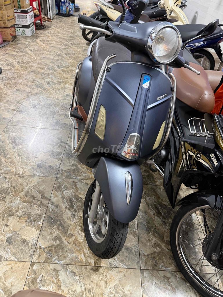 Скутер ESPERO 50cc серо-коричневый, номер 61, 2020 г.