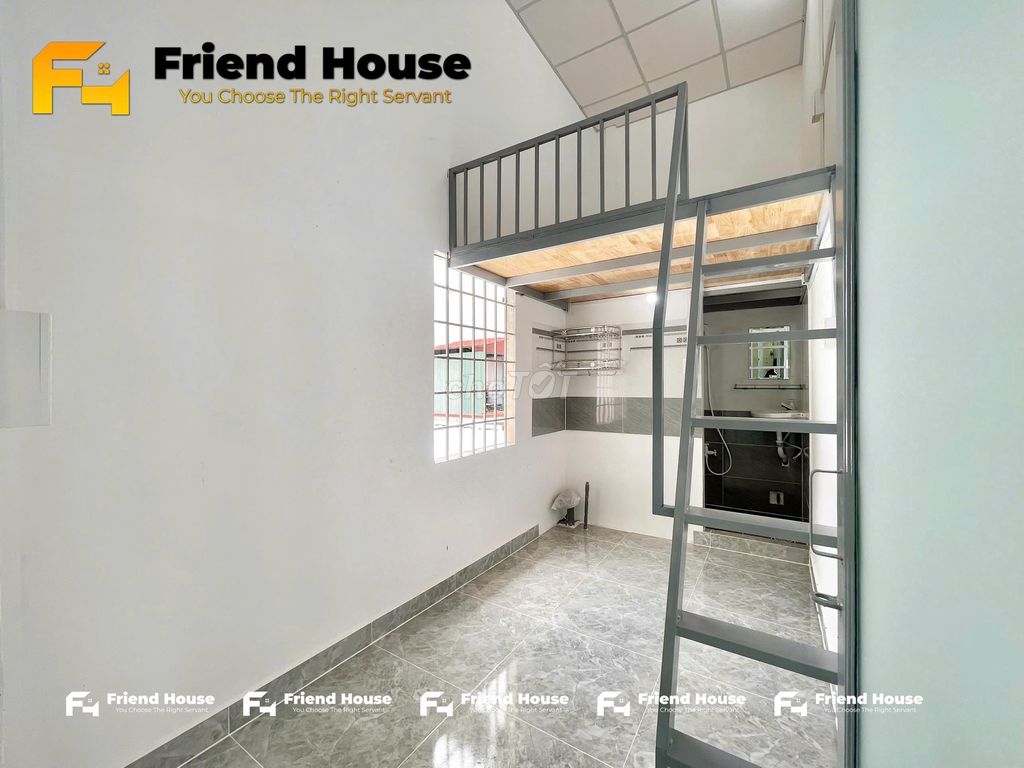 Duplex nhiều cửa sổ trời lớn thoáng mát lunn 