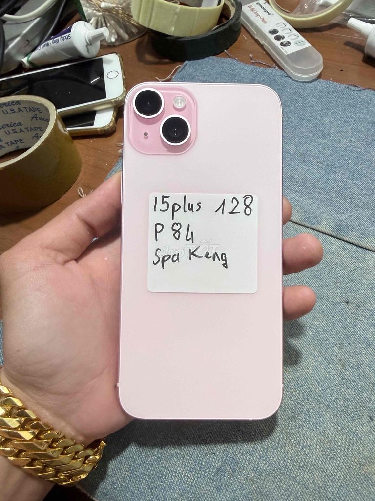 Apple iPhone 15 Plus 128GB Hồng. Mua bán Điện thoại tại Huyện Tân Phước Tiền Giang được đăng bởi Le Duy Hong Duc hình 1