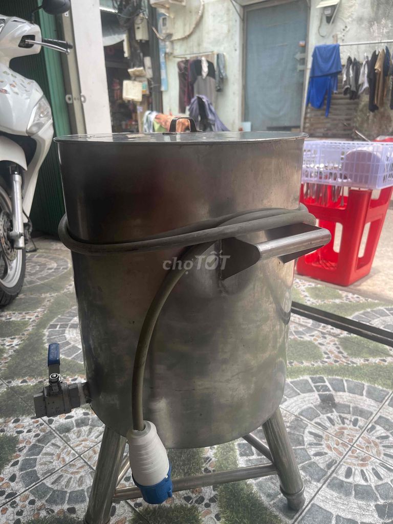 Thanh lí nồi 20L điện trực tiếp thích hợp nấu ăn. Mua bán Bếp, lò, đồ điện nhà bếp tại Quận 7 Tp Hồ Chí Minh được đăng bởi Anh Khải hình 1