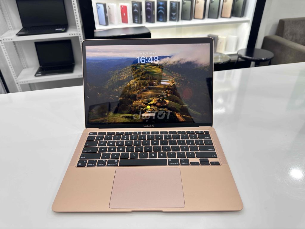 MACBOOK AIR M1 8GB/256GB GOLD P95% 45L 98%-GÓP-THU