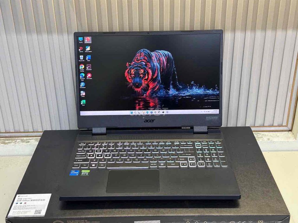 Acer Nitro 5 TIGER AN515-58 i5-12500H 16GB/512GB. Mua bán Laptop tại Quận Liên Chiểu Đà Nẵng được đăng bởi TT Center 603 Tôn Đức Thắng Hòa Khánh  hình 1