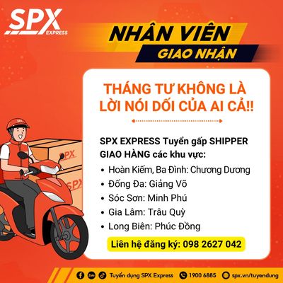 Kho SPX Tại Minh Phú *** 5 Shipper