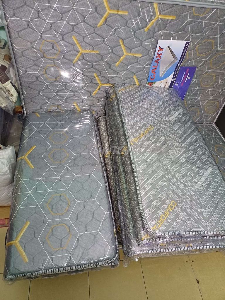 Nệm Topper Cao Su Cuộn Gọn Dễ Di Chuyển. Mua bán Giường, chăn ga gối nệm tại Quận 12 Tp Hồ Chí Minh được đăng bởi NỆM XANH hình 1