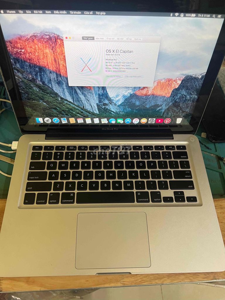 Apple MacBook Pro A1278. Mua bán Laptop tại Quận Bình Thạnh Tp Hồ Chí Minh được đăng bởi Tấn Mobile hình 1