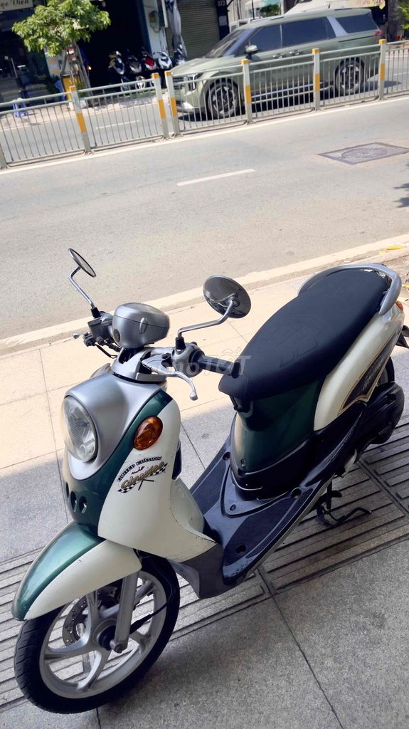 mio Claccio ghi đông trần xe thái  màu trắng xanh. Mua bán Xe máy tại Quận Tân Phú Tp Hồ Chí Minh được đăng bởi Xe Máy Lâm 290 hình 4