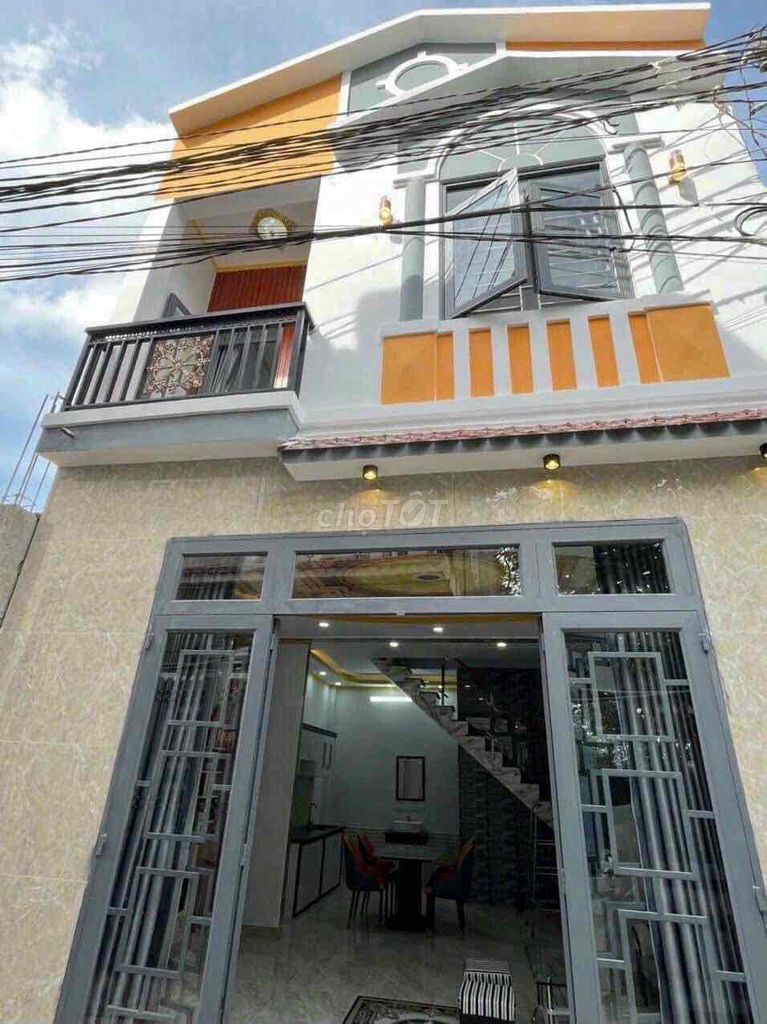 ❌❌Cho thuê nhà 1 lầu 1 trệt P.Long Bình, Chợ Điều ✅Nhà mới 2 phòng ngủ