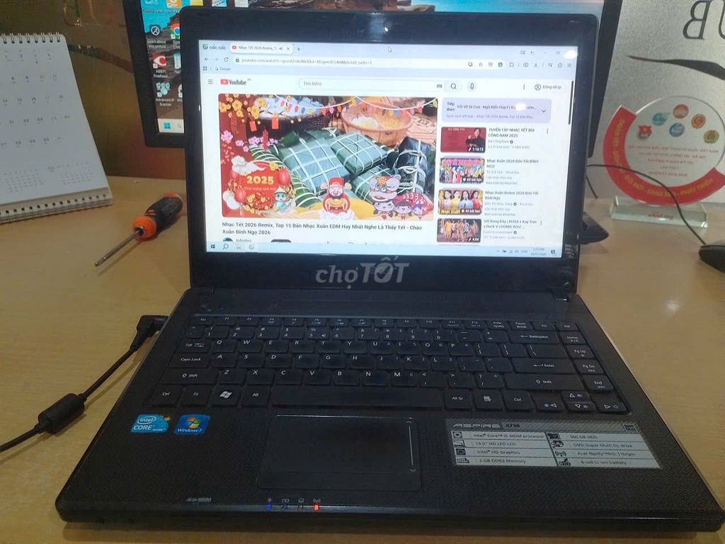 Acer Aspire 4738 i5-460M 14 inch 4GB/240GB. Mua bán Laptop tại Quận Bình Thạnh Tp Hồ Chí Minh được đăng bởi Nguyễn Thanh Thăng hình 1