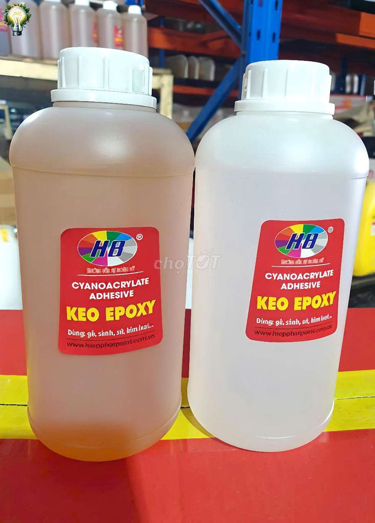 Keo dán HB Epoxy 0.5L kháng nước, nhiệt. Mua bán Đồ dùng văn phòng tại Thành phố Rạch Giá Kiên Giang được đăng bởi NHÃ ĐAN KG hình 1