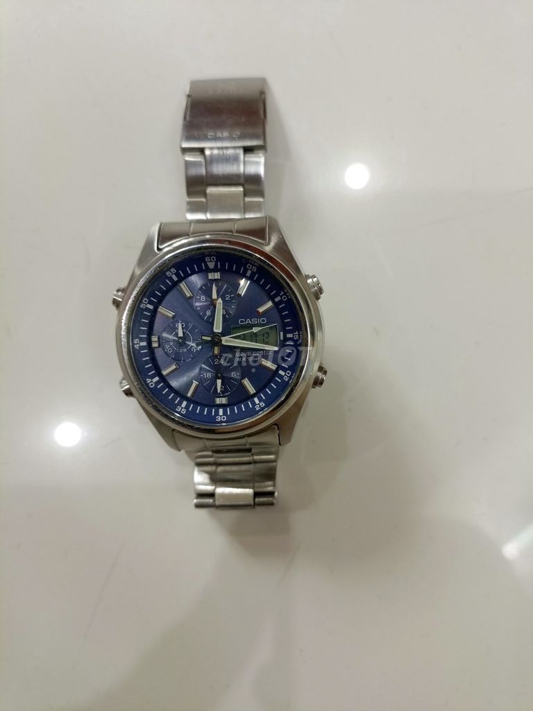 Đồng hồ Casio Nam Kim loại Bạc Nhật Bản. Mua bán Đồng hồ tại Huyện An Dương Hải Phòng được đăng bởi Duy Phạm Thành hình 1