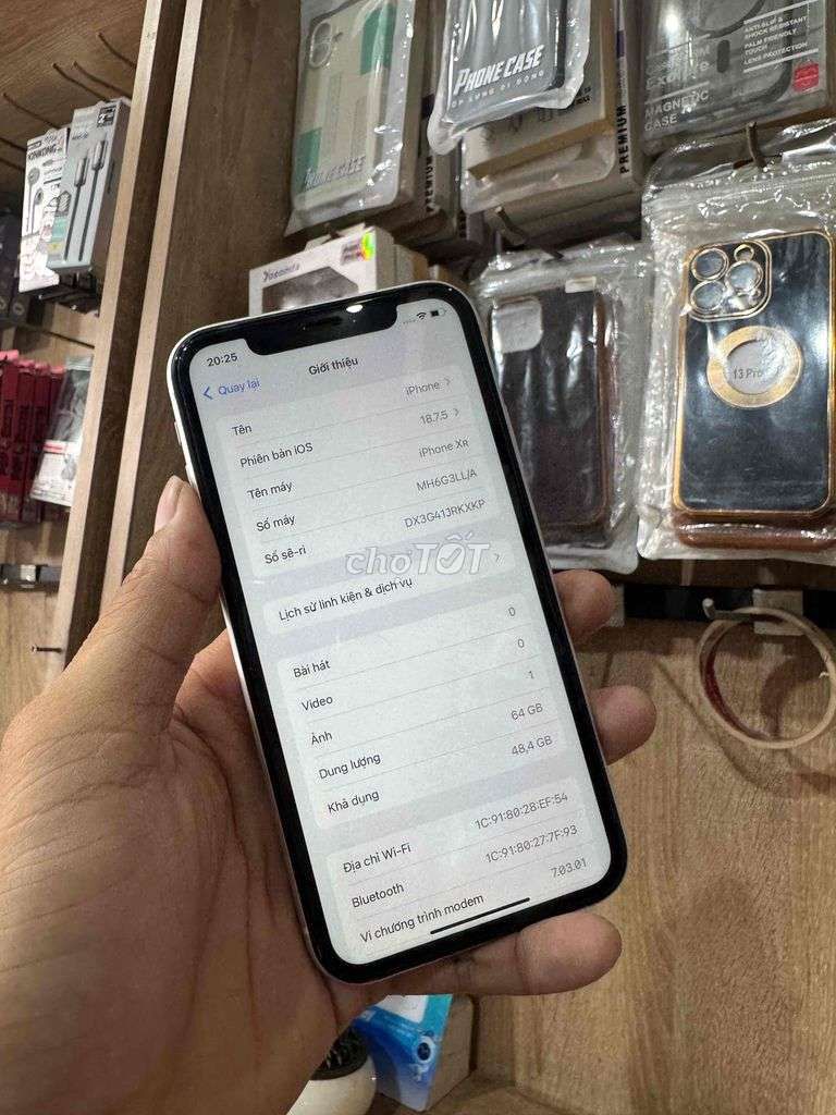 Apple iPhone XR 64GB Trắng Đã dùng. Mua bán Điện thoại tại Thành phố Thủ Dầu Một Bình Dương được đăng bởi Phi Hùng hình 1