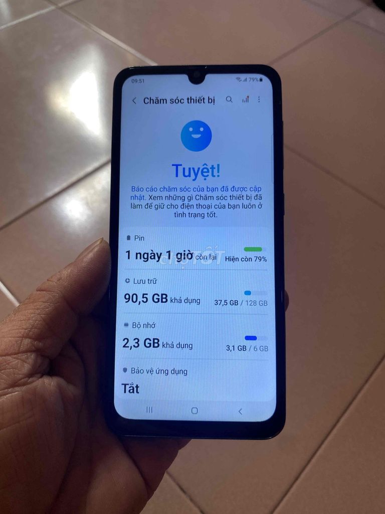 Samsung Galaxy A50 Ram6/128GB Đen. Mua bán Điện thoại tại Quận 7 Tp Hồ Chí Minh được đăng bởi  nhả trọ 403 hình 1