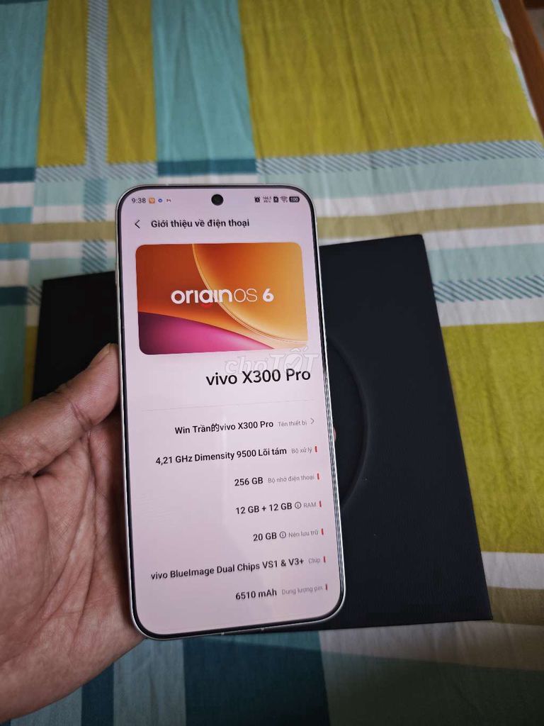 Vivo X300 Pro 256GB Trắng fullbox đẹp keng, sạc ít. Mua bán Điện thoại tại Quận Gò Vấp Tp Hồ Chí Minh được đăng bởi Minh hình 1