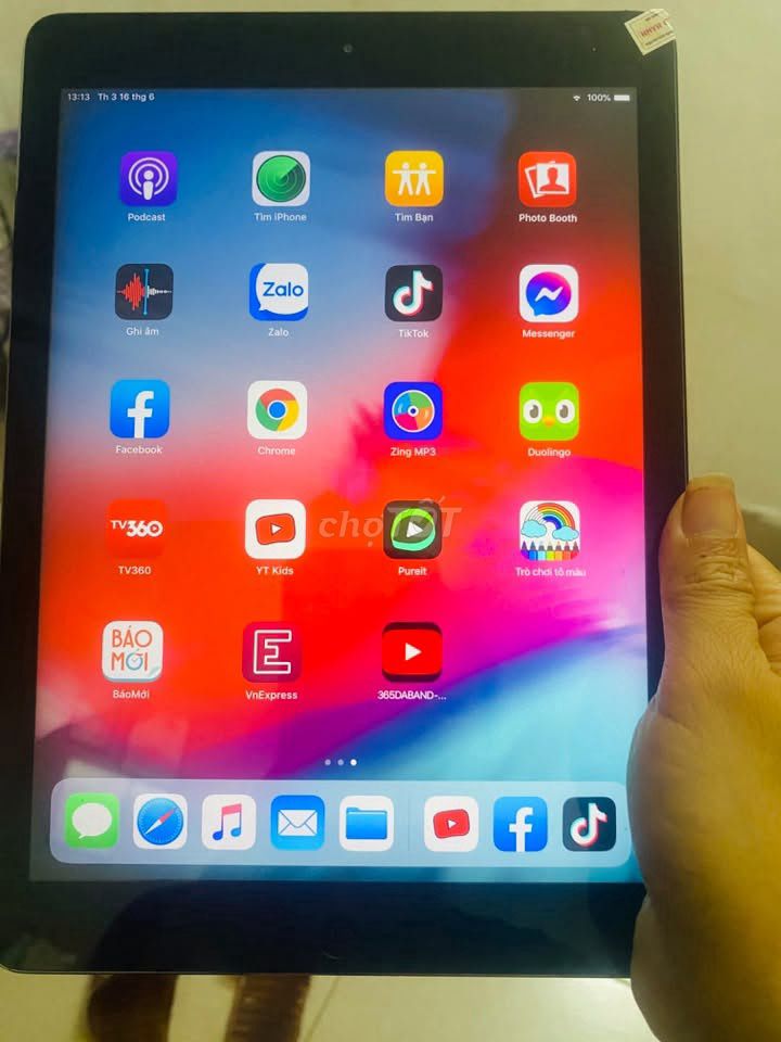 Apple iPad Air Đen. Mua bán Máy tính bảng tại Quận Ba Đình Hà Nội được đăng bởi Hội Đồ Điện Tử hình 1