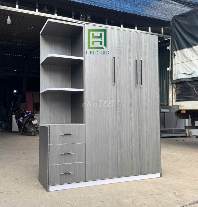 HÀNG MỚI- TỦ QUẦN ÁO NHỰA ĐÀI LOAN GIÁ RẺ. Mua bán Tủ, kệ gia đình tại Thành phố Thuận An Bình Dương được đăng bởi Nội Thất Quang Hùng TD hình 1