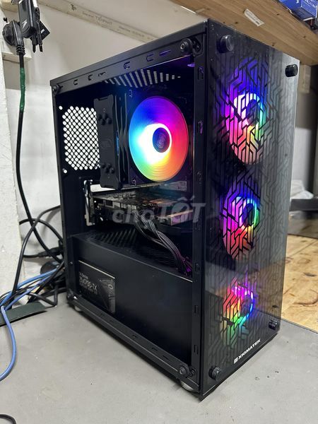 CAse r5 5600 / 24g ram / rx6600 8gb chiến pubg pc