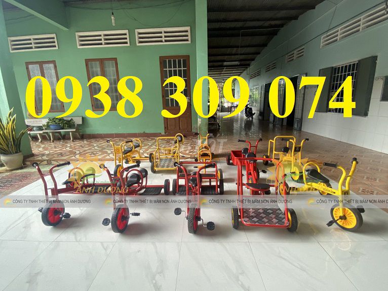 Xe đạp 3 bánh mầm non, xe đạp 3 bánh nhập khẩu