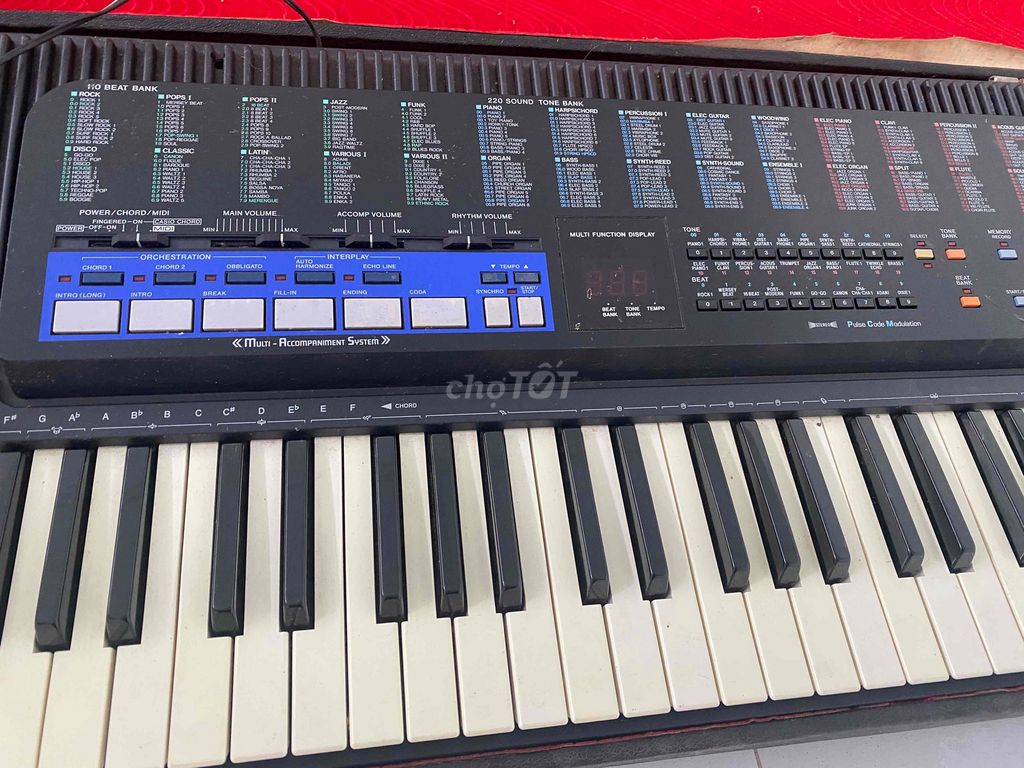 Đàn organ Casio CT-670 Đen. Mua bán Nhạc cụ tại Quận Ninh Kiều Cần Thơ được đăng bởi Tiến Đạt hình 1