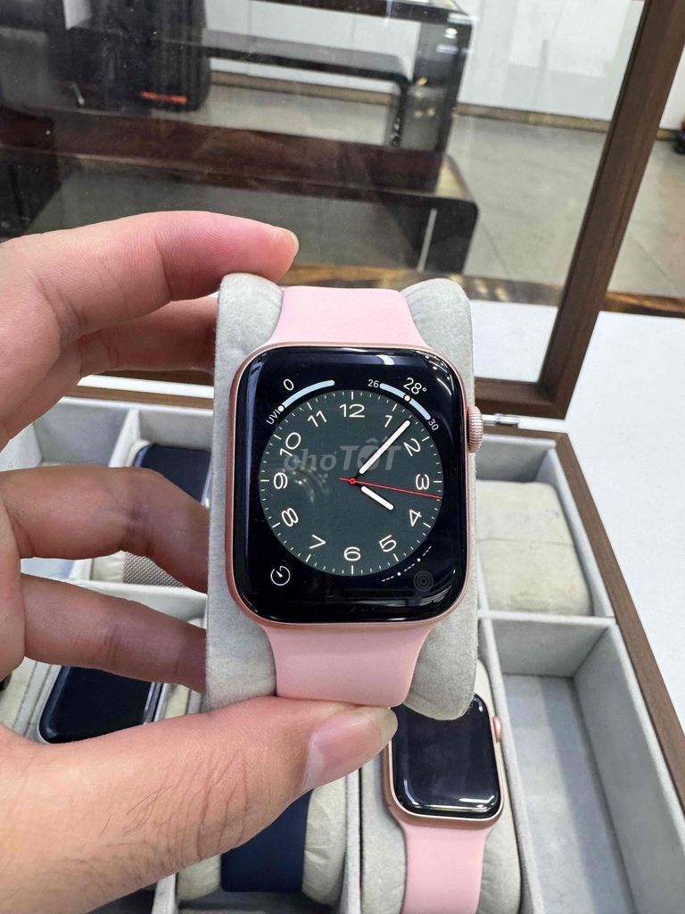 Apple Watch Series 5 44mm Hồng. Mua bán Thiết bị đeo thông minh tại Quận Thanh Khê Đà Nẵng được đăng bởi Apple Watch Chính Hãng SO1 DaNang hình 1
