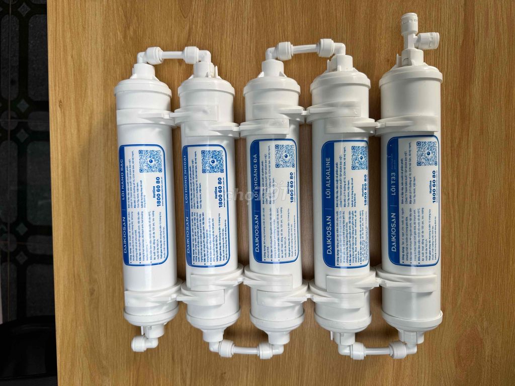 Lõi lọc nước Đại Việt Bộ 5 lõi khoáng. Mua bán Nội thất, đồ gia dụng khác tại Thành phố Biên Hòa Đồng Nai được đăng bởi Xuân Phúc hình 1