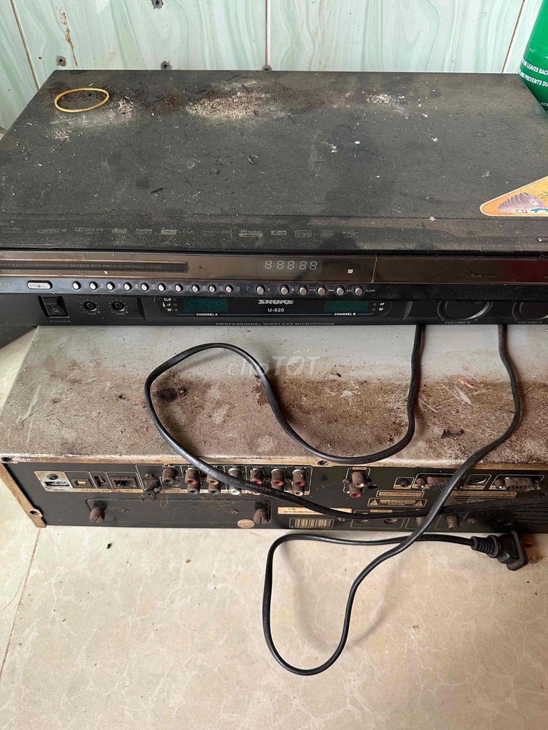 Đầu đĩa DVD Shure U-820 Đen. Mua bán Tivi, Âm thanh tại Quận Bình Tân Tp Hồ Chí Minh được đăng bởi Minh Thư hình 1