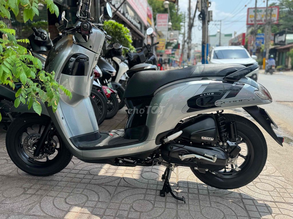 Honda Scoopy Thái 2017 Bạc