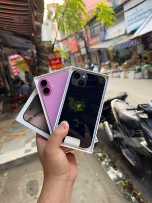 iPhone 16 Plus hồng FULLBOX 256G NEW APPLE 11/2025