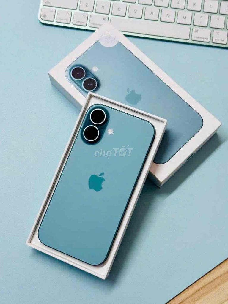 iPhone 16 128GB Xanh MÒNG KÉT FULLBOX Apple 2025. Mua bán Điện thoại tại Quận Thanh Xuân Hà Nội được đăng bởi Nguyễn Huy Dũng hình 1