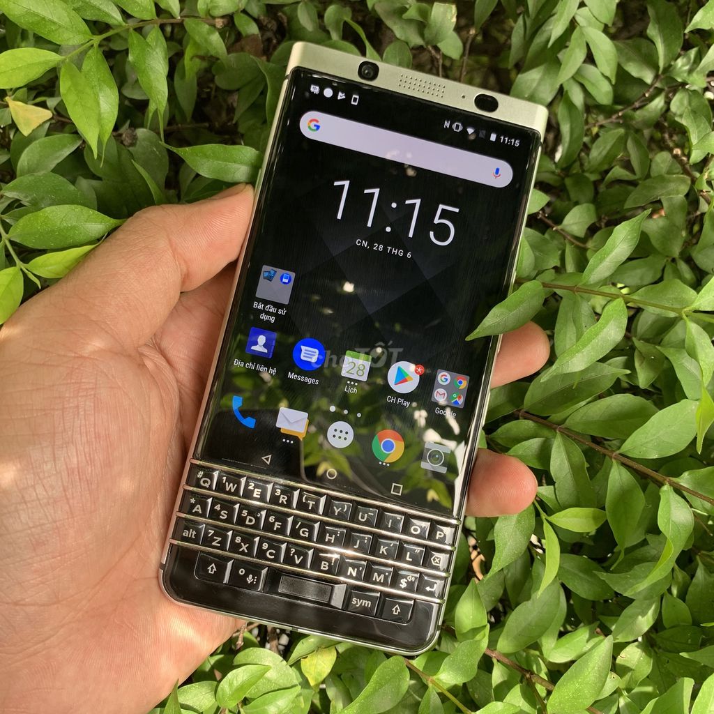 0939791000 - Blackberry Keyone Quốc Tế Silver 98%