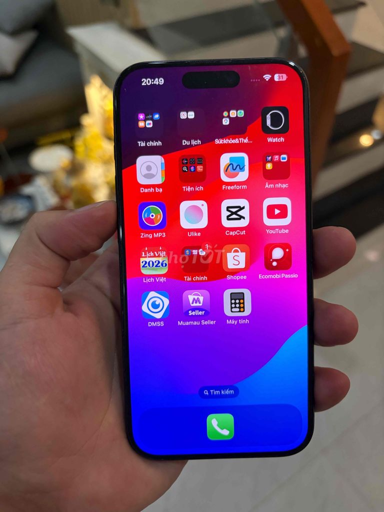 iPhone 15 Pro 128GB Đã sử dụng. Mua bán Điện thoại tại Thành phố Biên Hòa Đồng Nai được đăng bởi Tuấn hình 1