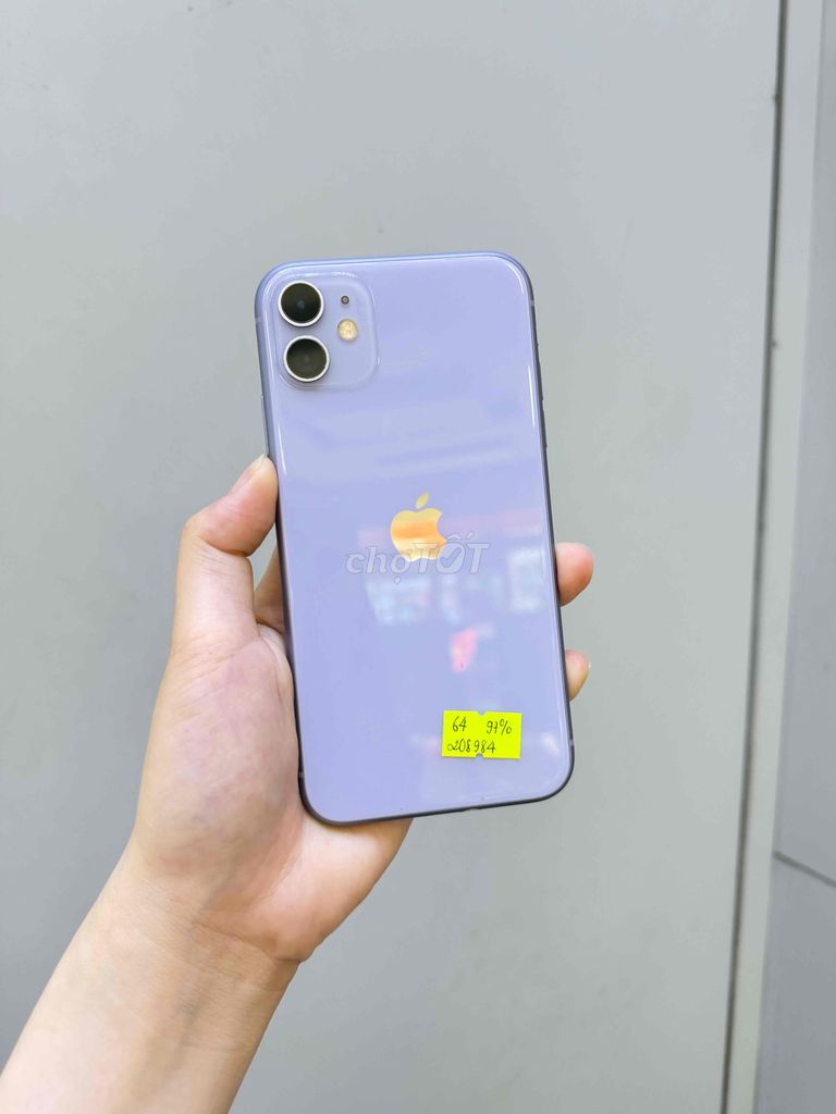 Apple iPhone 11 64GB Tím Đã qua sử dụng. Mua bán Điện thoại tại Quận Thanh Khê Đà Nẵng được đăng bởi XTsmart147HamNghi hình 1