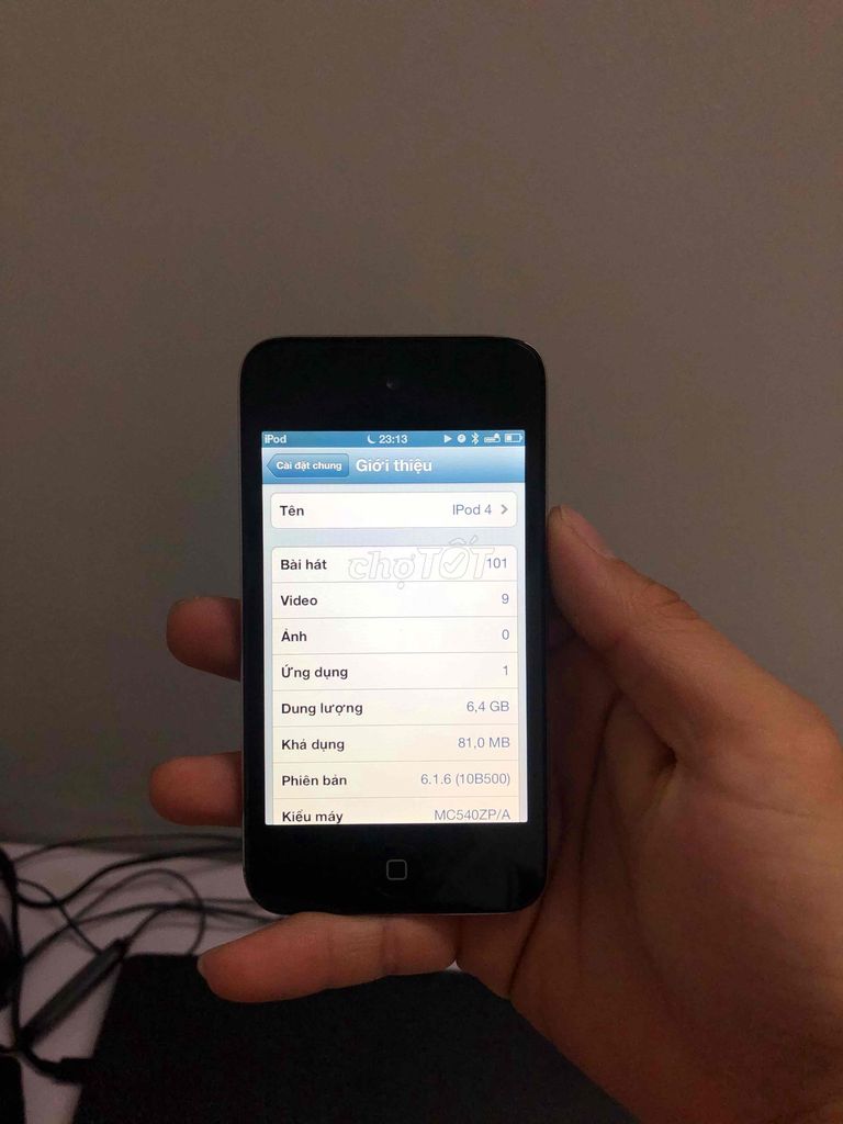 Bán em ipod touch 4 8Gb. Mua bán Tivi, Âm thanh tại Quận Gò Vấp Tp Hồ Chí Minh được đăng bởi Bụi Phone hình 4