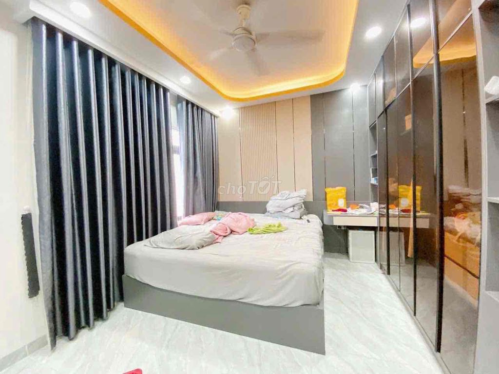 187m2( 11x18) 3 tầng Nhà Hẻm Xe Hơi Quang Trung gần Nguyễn Kiệm - ảnh 3