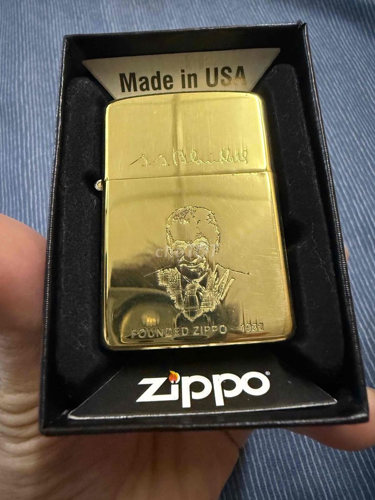 Bật lửa Zippo Ông Tổ zippo Limited Edition. Mua bán Đồ sưu tầm, đồ cổ tại Quận 8 Tp Hồ Chí Minh được đăng bởi Quốc Hải hình 1