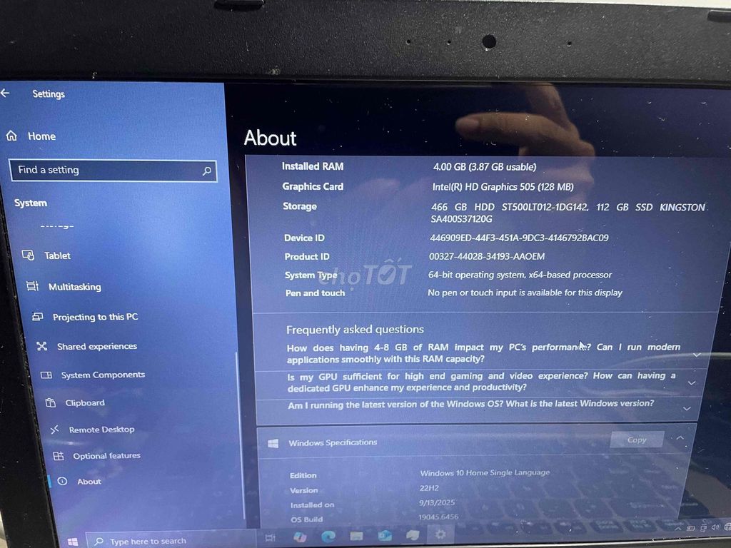 ASUS Pentium N4200 4GB/578GB. Mua bán Laptop tại Quận Liên Chiểu Đà Nẵng được đăng bởi Nguyễn Hòa hình 1