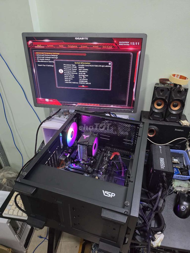 GIGABYTE B250M-D3H i5 7400 8GB/128GB 500W. Mua bán Linh kiện (RAM, Card...) tại Quận Tân Bình Tp Hồ Chí Minh được đăng bởi Phan Thịnh hình 1