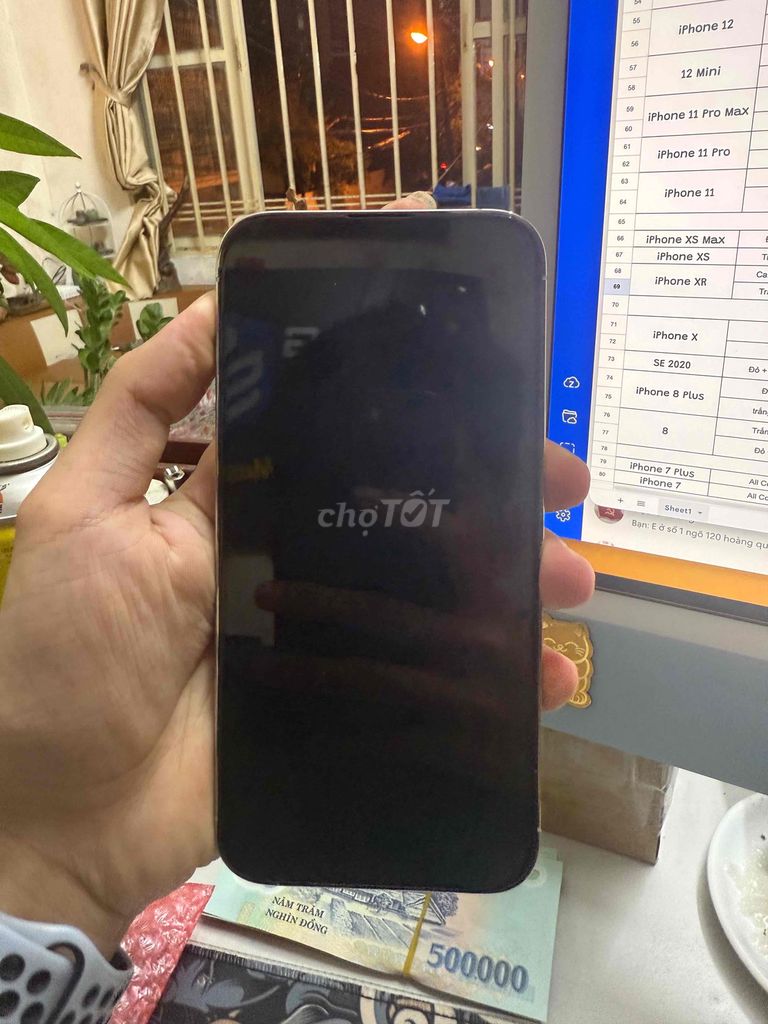 Apple iPhone 14 Pro Max 128GB Bạc Mỹ. Mua bán Điện thoại tại Quận Cầu Giấy Hà Nội được đăng bởi Long blue 9x hình 1