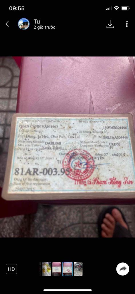 cần bán xe cup 50 cc. Mua bán Xe máy tại Huyện Hóc Môn Tp Hồ Chí Minh được đăng bởi nhut hình 1