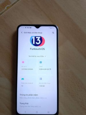 Vivo Y33s Ram(8+4)GB/128GB. Mua bán Điện thoại tại Thành phố Bà Rịa Bà Rịa - Vũng Tàu được đăng bởi Bari