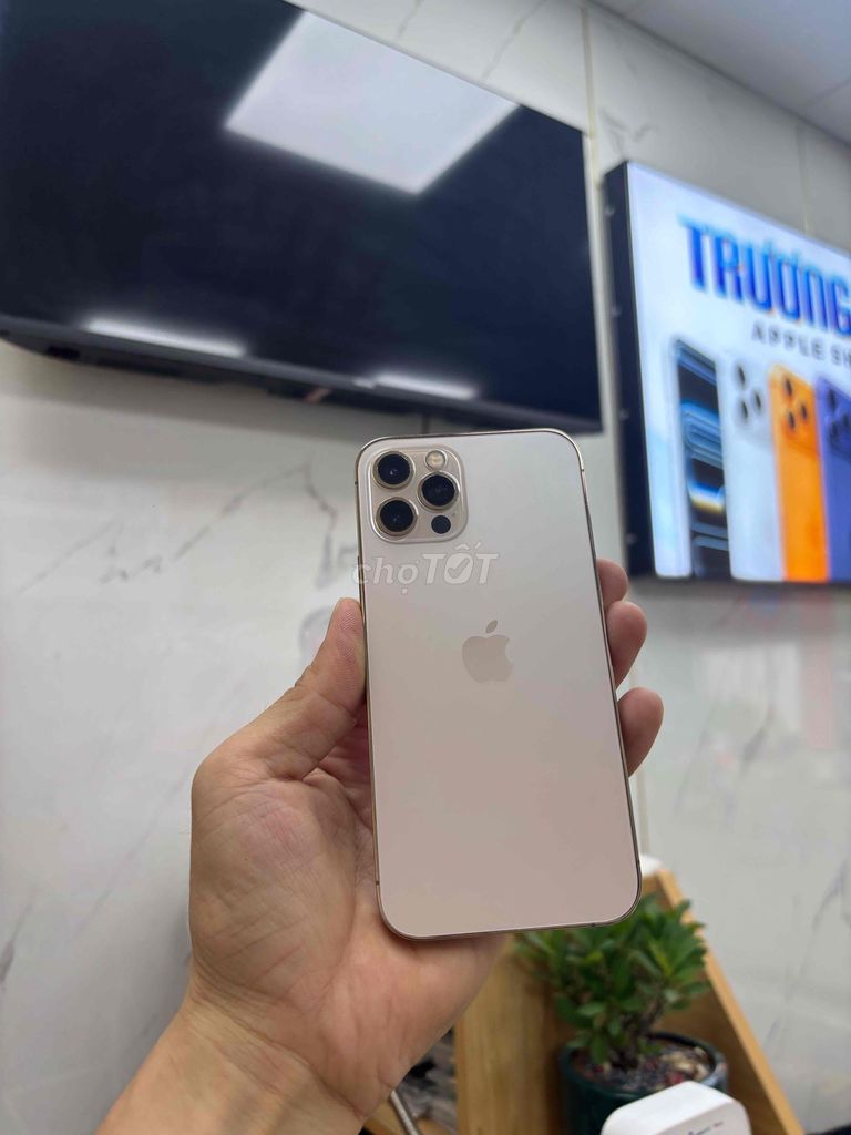 Apple iPhone 12 Pro 128GB Vàng Đã qua sử dụng. Mua bán Điện thoại tại Quận Sơn Trà Đà Nẵng được đăng bởi Diễm Diễm hình 1