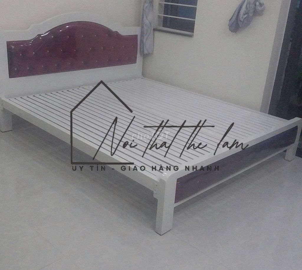 GIƯỜNG SẮT@@GIƯỜNG SẮT HỘP@^@SẮT HỘP 5x10#%. Mua bán Giường, chăn ga gối nệm tại Huyện Định Quán Đồng Nai được đăng bởi Nga NTTL hình 1