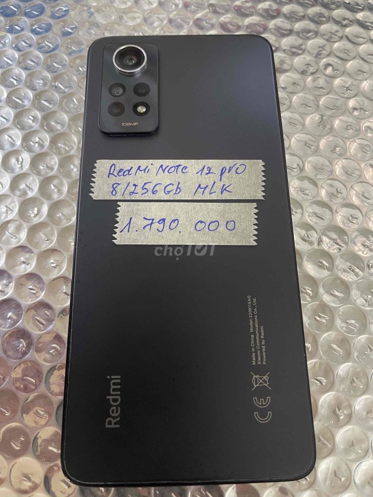 Xiaomi Redmi Note 12 Pro 8/256gb màn LK. Mua bán Điện thoại tại Quận Ninh Kiều Cần Thơ được đăng bởi Cầm Đồ Anh Quý hình 1