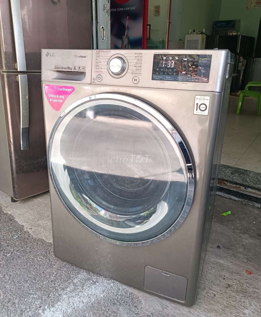 Bán Máy giặt LG 9kg Inverter như hình,zin 100%
