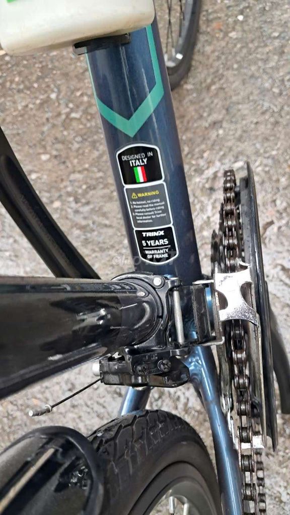 Xe đạp Trinx Free 2.0 Xám xanh. Mua bán Xe đạp tại Quận Đống Đa Hà Nội được đăng bởi Đỗ Định hình 4