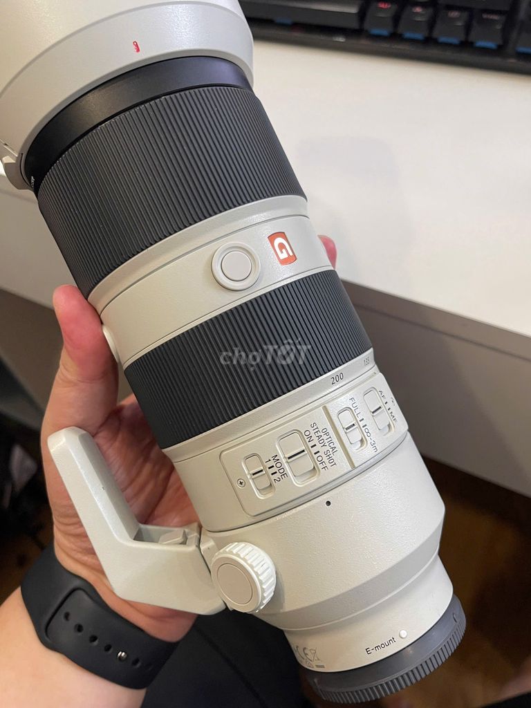 Ống kính Sony FE 70-200mm F2.8 GM Trắng. Mua bán Máy ảnh, Máy quay tại Quận Đống Đa Hà Nội được đăng bởi Doanh Nguyễn hình 1