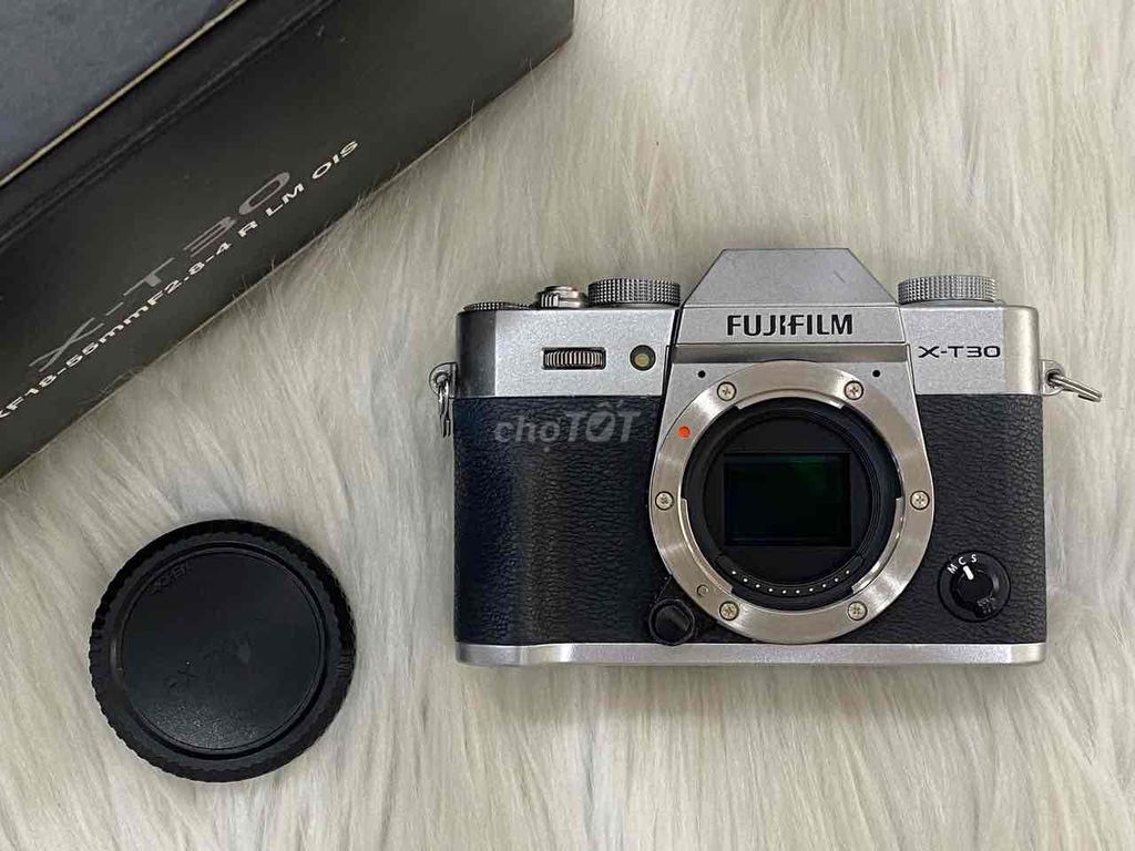 Máy ảnh Fujifilm X-T30 Bạc fullbox đẹp 98%. Mua bán Máy ảnh, Máy quay tại Quận 5 Tp Hồ Chí Minh được đăng bởi Phan Thế Phong  hình 1