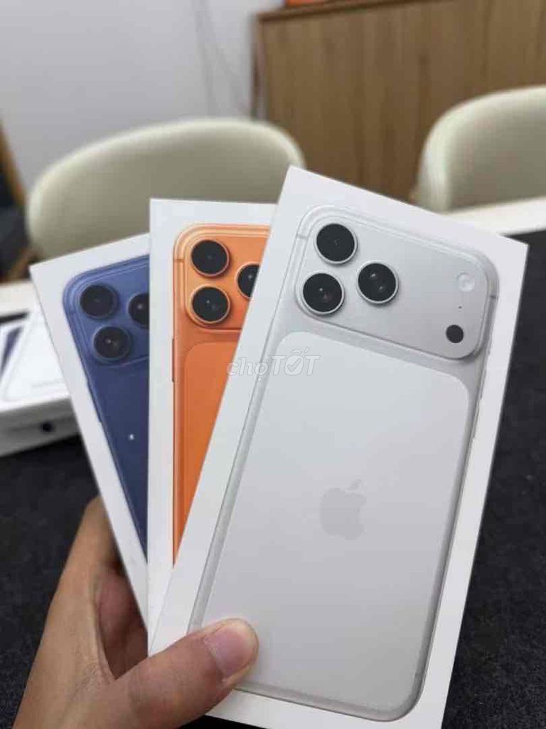 Apple iPhone 17 Pro Max 256GB Mới 100% newseal. Mua bán Điện thoại tại Quận Tân Bình Tp Hồ Chí Minh được đăng bởi Shop Trung Văn Apple Watch hình 1